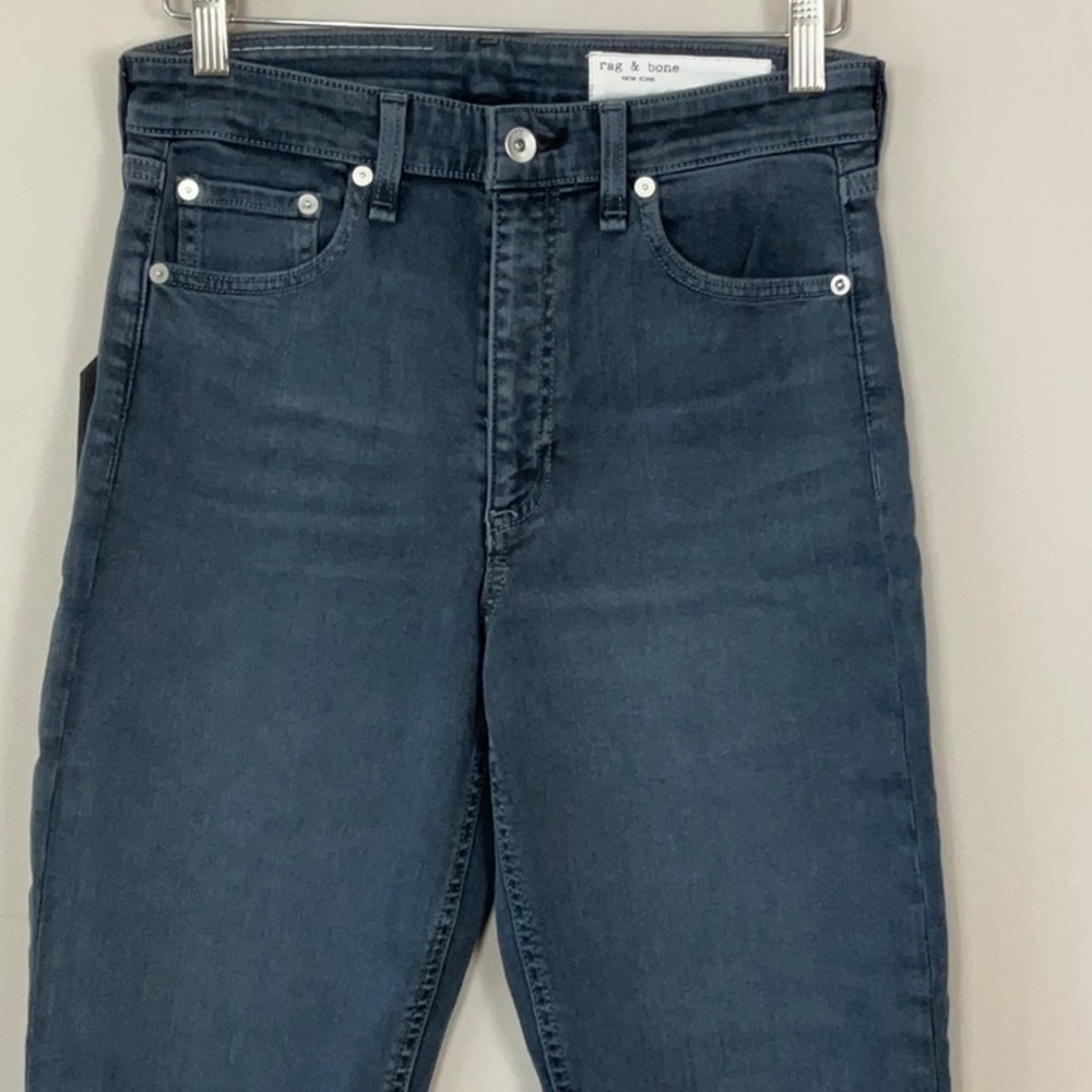 Rag & Bone Nina High-Rise Cigarette - Minna
Slim Fit Ankle Dark Grey Jean - Picture 3 of 9